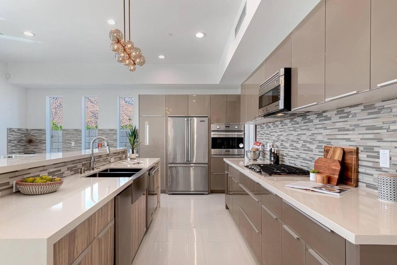 פאלם ספרינגס Breathtaking Luxury Villa Architectural Jewel מראה חיצוני תמונה