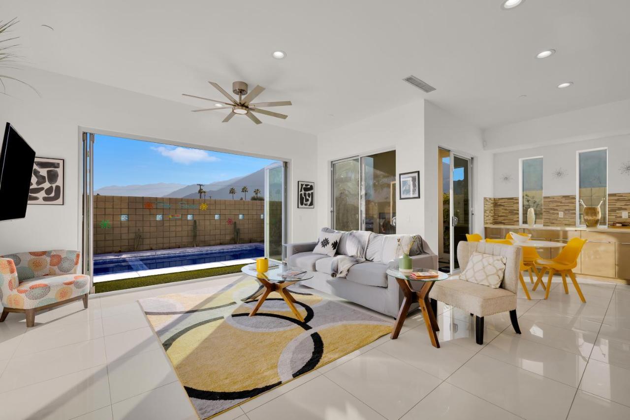 פאלם ספרינגס Breathtaking Luxury Villa Architectural Jewel מראה חיצוני תמונה