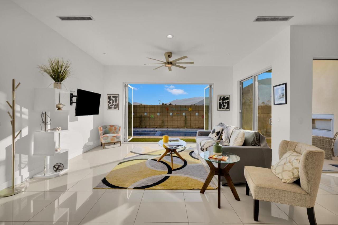 פאלם ספרינגס Breathtaking Luxury Villa Architectural Jewel מראה חיצוני תמונה