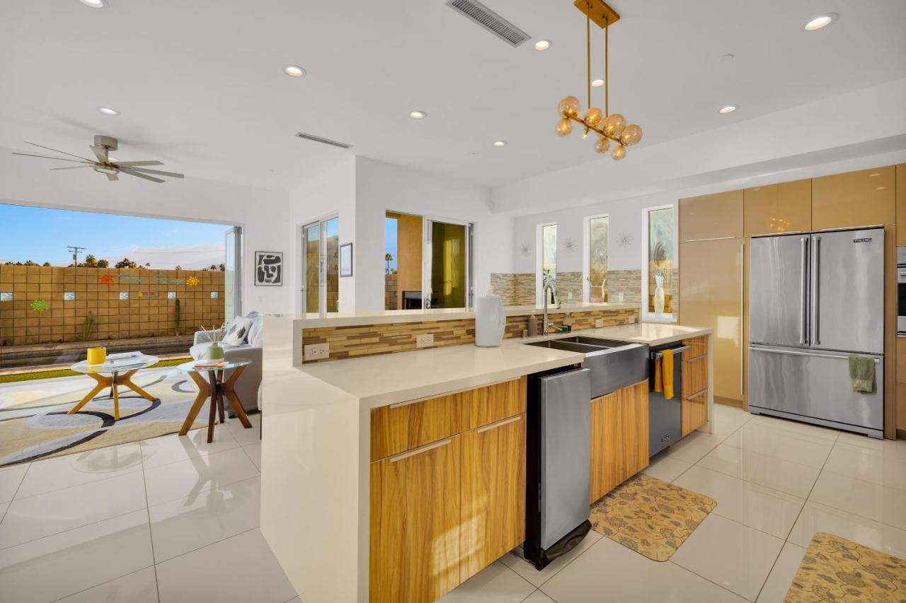 פאלם ספרינגס Breathtaking Luxury Villa Architectural Jewel מראה חיצוני תמונה
