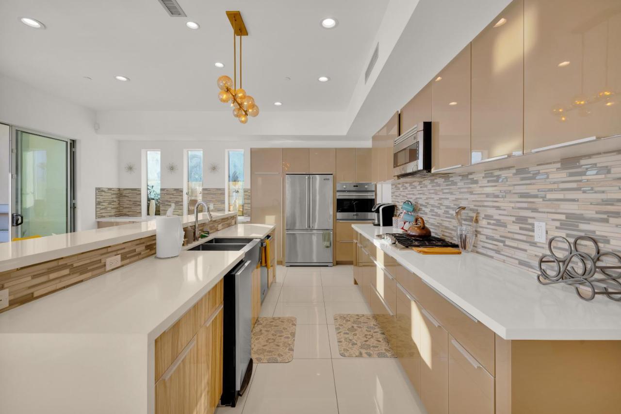 פאלם ספרינגס Breathtaking Luxury Villa Architectural Jewel מראה חיצוני תמונה