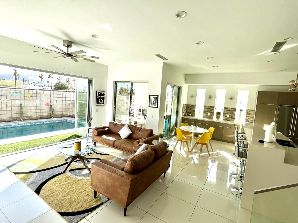 פאלם ספרינגס Breathtaking Luxury Villa Architectural Jewel מראה חיצוני תמונה